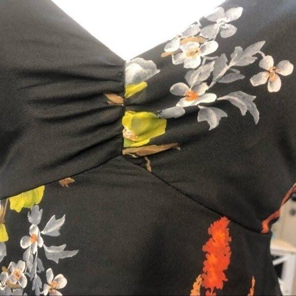 Vintage Nu Mode Floral Dress - Picture 3 of 14